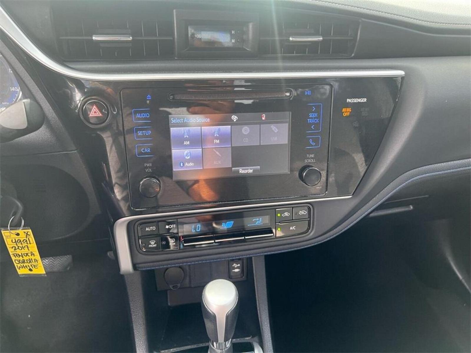 2017 Super White Toyota Corolla L (2T1BURHE8HC) with an 1.8L I4 DOHC engine, CVT transmission, located at 27610 S Dixie Hwy, Homestead, FL, 33032, (305) 749-2348, 25.510241, -80.438301 - Photo #8