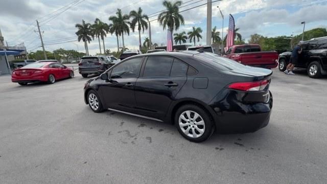 2020 Black Toyota Corolla (5YFEPRAE4LP) with an 4 1.8 L engine, Variable transmission, located at 27610 S Dixie Hwy, Homestead, FL, 33032, (305) 749-2348, 25.510241, -80.438301 - KBB.com 10 Coolest New Cars Under $20,000. Delivers 38 Highway MPG and 30 City MPG! This Toyota Corolla boasts a Regular Unleaded I-4 1.8 L/110 engine powering this Variable transmission. Wireless Phone Connectivity, Wheels: 16 Wide Vent Steel, Wheels w/Full Wheel Covers.*This Toyota Corolla Comes E - Photo#2