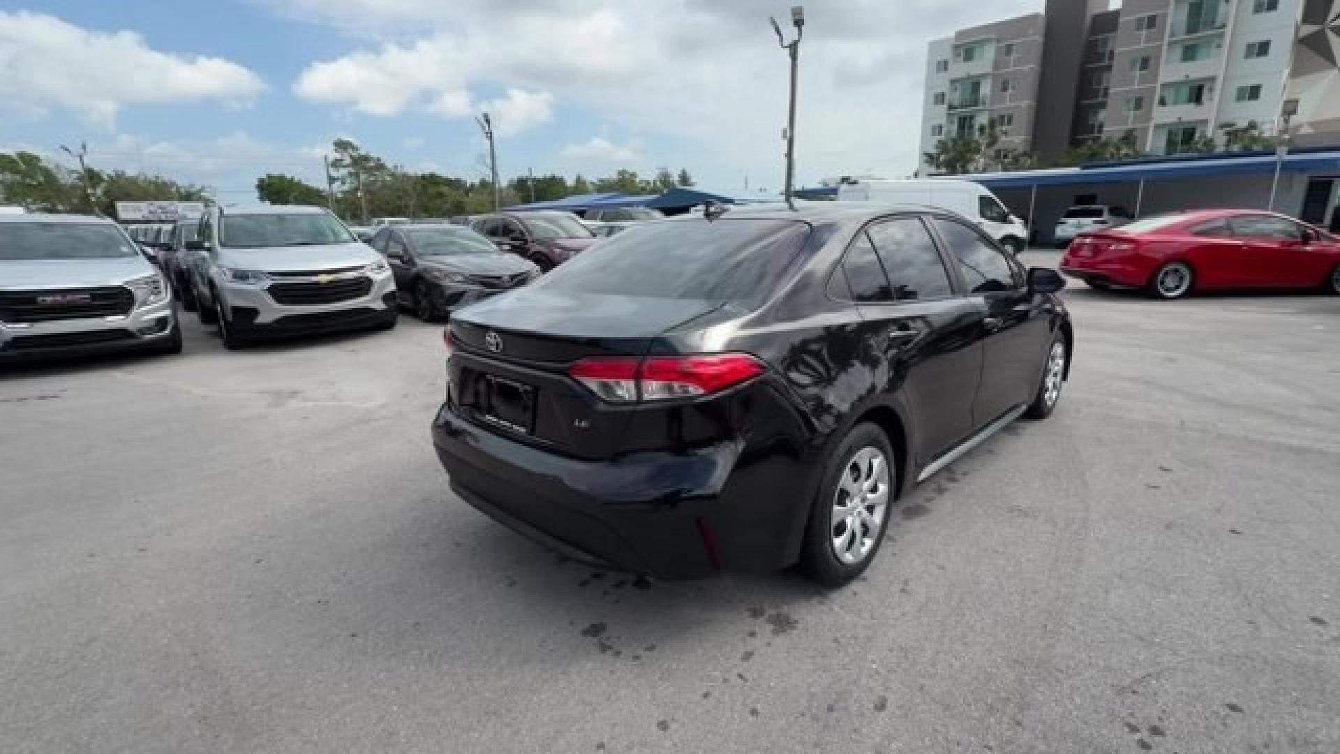 2020 Black Toyota Corolla (5YFEPRAE4LP) with an 4 1.8 L engine, Variable transmission, located at 27610 S Dixie Hwy, Homestead, FL, 33032, (305) 749-2348, 25.510241, -80.438301 - KBB.com 10 Coolest New Cars Under $20,000. Delivers 38 Highway MPG and 30 City MPG! This Toyota Corolla boasts a Regular Unleaded I-4 1.8 L/110 engine powering this Variable transmission. Wireless Phone Connectivity, Wheels: 16 Wide Vent Steel, Wheels w/Full Wheel Covers.*This Toyota Corolla Comes E - Photo#4