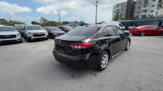 2020 Black Toyota Corolla (5YFEPRAE4LP) with an 4 1.8 L engine, Variable transmission, located at 27610 S Dixie Hwy, Homestead, FL, 33032, (305) 749-2348, 25.510241, -80.438301 - KBB.com 10 Coolest New Cars Under $20,000. Delivers 38 Highway MPG and 30 City MPG! This Toyota Corolla boasts a Regular Unleaded I-4 1.8 L/110 engine powering this Variable transmission. Wireless Phone Connectivity, Wheels: 16 Wide Vent Steel, Wheels w/Full Wheel Covers.*This Toyota Corolla Comes E - Photo#4