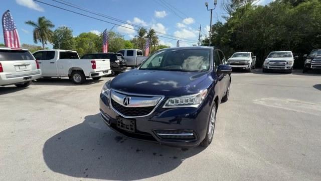 2014 Blue Acura MDX (5FRYD4H49EB) with an 6 3.5 L engine, Automatic transmission, located at 27610 S Dixie Hwy, Homestead, FL, 33032, (305) 749-2348, 25.510241, -80.438301 - IIHS Top Safety Pick+. Only 96,714 Miles! Boasts 27 Highway MPG and 18 City MPG! This Acura MDX boasts a Premium Unleaded V-6 3.5 L/212 engine powering this Automatic transmission. Window Grid Antenna, Voice Activated Dual Zone Front Automatic Air Conditioning, Vehicle Stability Assist Electronic St - Photo#0