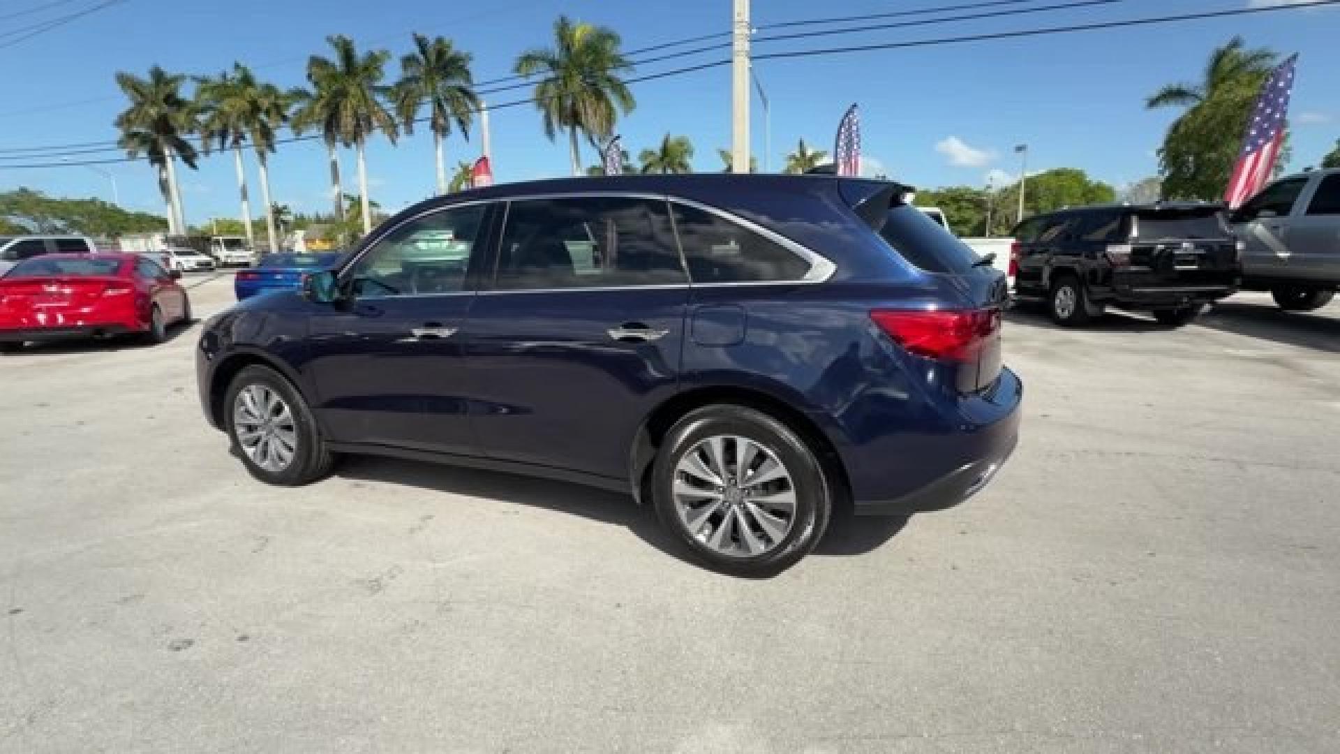 2014 Blue Acura MDX (5FRYD4H49EB) with an 6 3.5 L engine, Automatic transmission, located at 27610 S Dixie Hwy, Homestead, FL, 33032, (305) 749-2348, 25.510241, -80.438301 - IIHS Top Safety Pick+. Only 96,714 Miles! Boasts 27 Highway MPG and 18 City MPG! This Acura MDX boasts a Premium Unleaded V-6 3.5 L/212 engine powering this Automatic transmission. Window Grid Antenna, Voice Activated Dual Zone Front Automatic Air Conditioning, Vehicle Stability Assist Electronic St- Photo#2