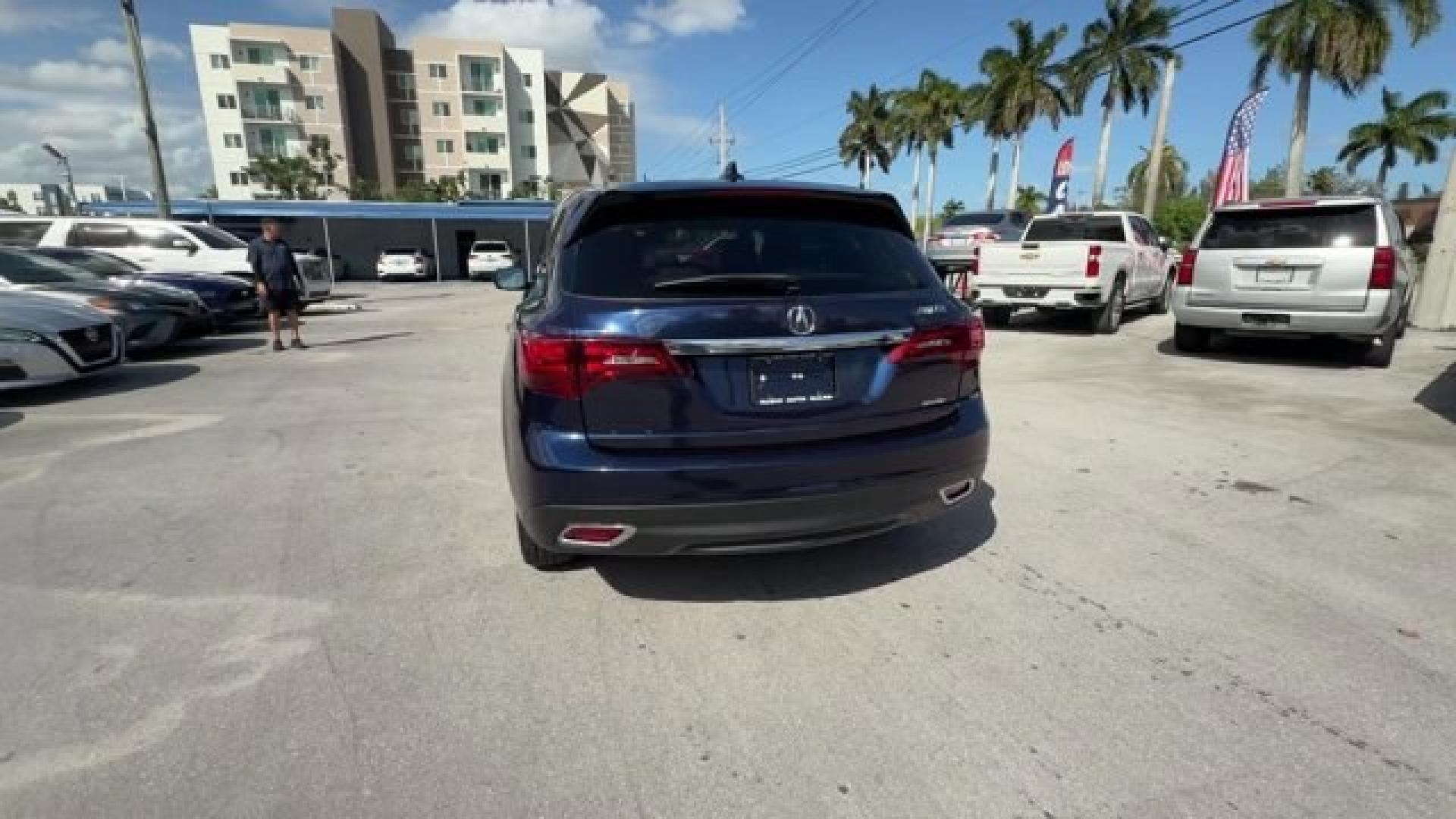2014 Blue Acura MDX (5FRYD4H49EB) with an 6 3.5 L engine, Automatic transmission, located at 27610 S Dixie Hwy, Homestead, FL, 33032, (305) 749-2348, 25.510241, -80.438301 - IIHS Top Safety Pick+. Only 96,714 Miles! Boasts 27 Highway MPG and 18 City MPG! This Acura MDX boasts a Premium Unleaded V-6 3.5 L/212 engine powering this Automatic transmission. Window Grid Antenna, Voice Activated Dual Zone Front Automatic Air Conditioning, Vehicle Stability Assist Electronic St- Photo#3