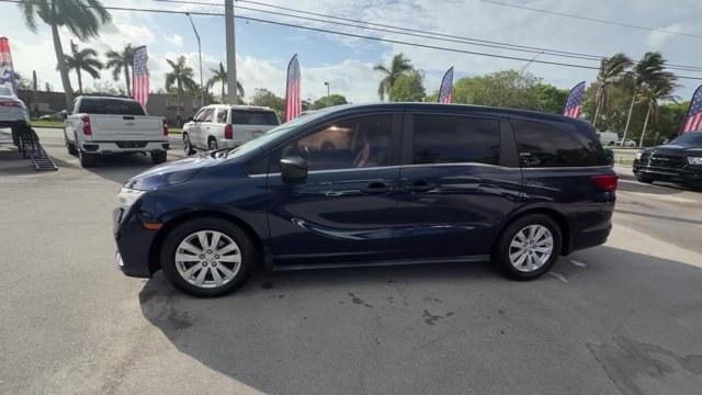 2020 Blue Honda Odyssey (5FNRL6H22LB) with an 6 3.5 L engine, Automatic transmission, located at 27610 S Dixie Hwy, Homestead, FL, 33032, (305) 749-2348, 25.510241, -80.438301 - ALG Residual Value Awards, Residual Value Awards. Boasts 28 Highway MPG and 19 City MPG! This Honda Odyssey delivers a Regular Unleaded V-6 3.5 L/212 engine powering this Automatic transmission. Wireless Phone Connectivity, VSA Electronic Stability Control (ESC), Vinyl Door Trim Insert.* This Honda - Photo#1