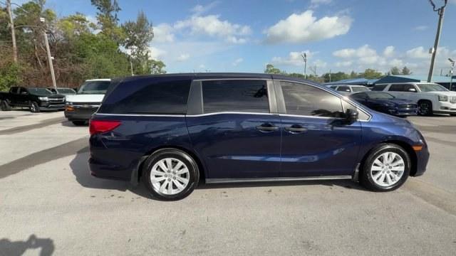 2020 Blue Honda Odyssey (5FNRL6H22LB) with an 6 3.5 L engine, Automatic transmission, located at 27610 S Dixie Hwy, Homestead, FL, 33032, (305) 749-2348, 25.510241, -80.438301 - ALG Residual Value Awards, Residual Value Awards. Boasts 28 Highway MPG and 19 City MPG! This Honda Odyssey delivers a Regular Unleaded V-6 3.5 L/212 engine powering this Automatic transmission. Wireless Phone Connectivity, VSA Electronic Stability Control (ESC), Vinyl Door Trim Insert.* This Honda - Photo#3