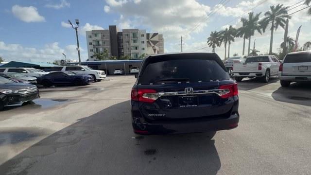 2020 Blue Honda Odyssey (5FNRL6H22LB) with an 6 3.5 L engine, Automatic transmission, located at 27610 S Dixie Hwy, Homestead, FL, 33032, (305) 749-2348, 25.510241, -80.438301 - ALG Residual Value Awards, Residual Value Awards. Boasts 28 Highway MPG and 19 City MPG! This Honda Odyssey delivers a Regular Unleaded V-6 3.5 L/212 engine powering this Automatic transmission. Wireless Phone Connectivity, VSA Electronic Stability Control (ESC), Vinyl Door Trim Insert.* This Honda - Photo#5