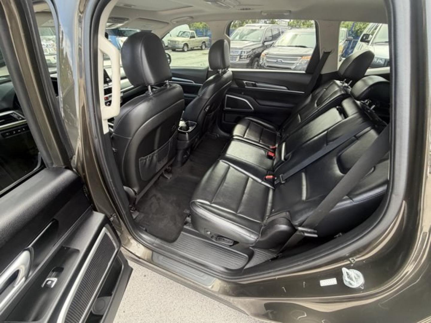 2020 Dark Moss /Black Kia Telluride (5XYP6DHC7LG) with an 6 3.8 L engine, Automatic transmission, located at 27610 S Dixie Hwy, Homestead, FL, 33032, (305) 749-2348, 25.510241, -80.438301 - KBB.com Best Buy Awards. Boasts 24 Highway MPG and 19 City MPG! This Kia Telluride delivers a Regular Unleaded V-6 3.8 L/231 engine powering this Automatic transmission. WHEEL LOCKS, EC MIRROR W/COMPASS and HOMELINK, DARK MOSS.* This Kia Telluride Features the Following Options *CARPETED FLOOR MAT- Photo#11