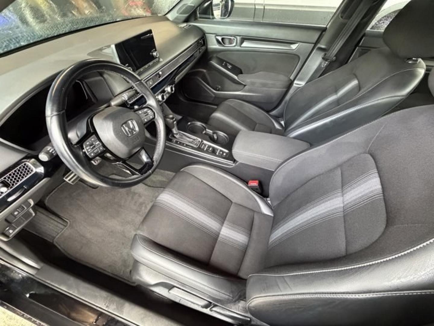 2022 Black Honda Civic Sedan (2HGFE2F51NH) with an 4 2.0 L engine, Variable transmission, located at 27610 S Dixie Hwy, Homestead, FL, 33032, (305) 749-2348, 25.510241, -80.438301 - NACTOY 2022 North American Car of the Year. Scores 37 Highway MPG and 30 City MPG! This Honda Civic Sedan boasts a Regular Unleaded I-4 2.0 L/122 engine powering this Variable transmission. Wireless Phone Connectivity, Wheels: 18 Gloss Black Alloy, Vehicle Stability Assist (VSA) Electronic Stability - Photo#10