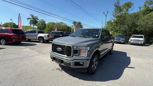 2019 Gray Ford F-150 (1FTEW1EPXKK) with an 6 2.7 L engine, Automatic transmission, located at 27610 S Dixie Hwy, Homestead, FL, 33032, (305) 749-2348, 25.510241, -80.438301 - This Ford F-150 boasts a Regular Unleaded 2.7 L EcoBoost engine powering this Automatic transmission. Variable Intermittent Wipers, Urethane Gear Shifter Material, Transmission w/Driver Selectable Mode and SelectShift Sequential Shift Control.*This Ford F-150 Comes Equipped with These Options *Towin - Photo#0