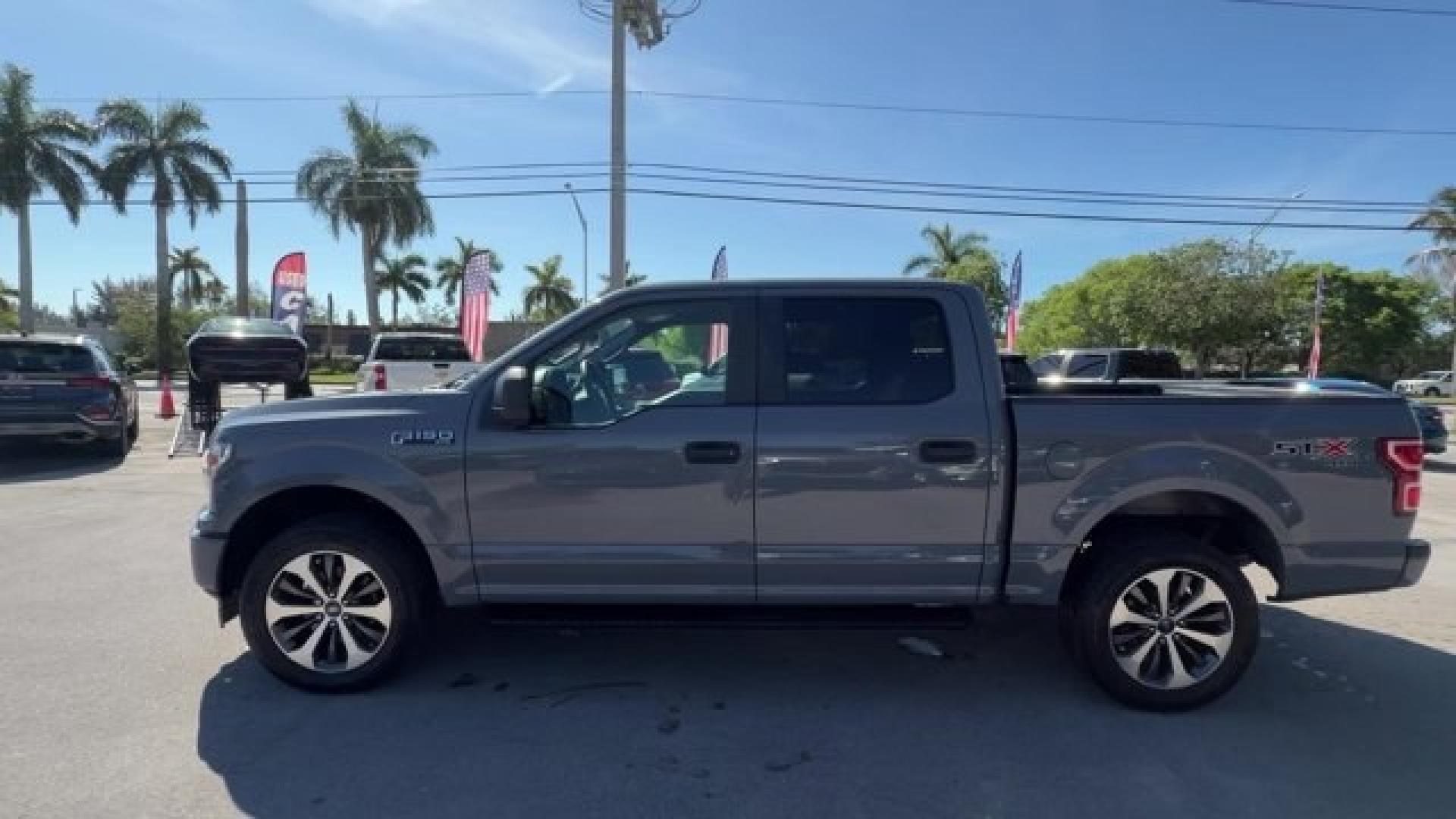 2019 Gray Ford F-150 (1FTEW1EPXKK) with an 6 2.7 L engine, Automatic transmission, located at 27610 S Dixie Hwy, Homestead, FL, 33032, (305) 749-2348, 25.510241, -80.438301 - This Ford F-150 boasts a Regular Unleaded 2.7 L EcoBoost engine powering this Automatic transmission. Variable Intermittent Wipers, Urethane Gear Shifter Material, Transmission w/Driver Selectable Mode and SelectShift Sequential Shift Control.*This Ford F-150 Comes Equipped with These Options *Towin- Photo#1