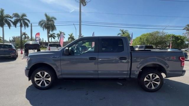 2019 Gray Ford F-150 (1FTEW1EPXKK) with an 6 2.7 L engine, Automatic transmission, located at 27610 S Dixie Hwy, Homestead, FL, 33032, (305) 749-2348, 25.510241, -80.438301 - This Ford F-150 boasts a Regular Unleaded 2.7 L EcoBoost engine powering this Automatic transmission. Variable Intermittent Wipers, Urethane Gear Shifter Material, Transmission w/Driver Selectable Mode and SelectShift Sequential Shift Control.*This Ford F-150 Comes Equipped with These Options *Towin - Photo#1
