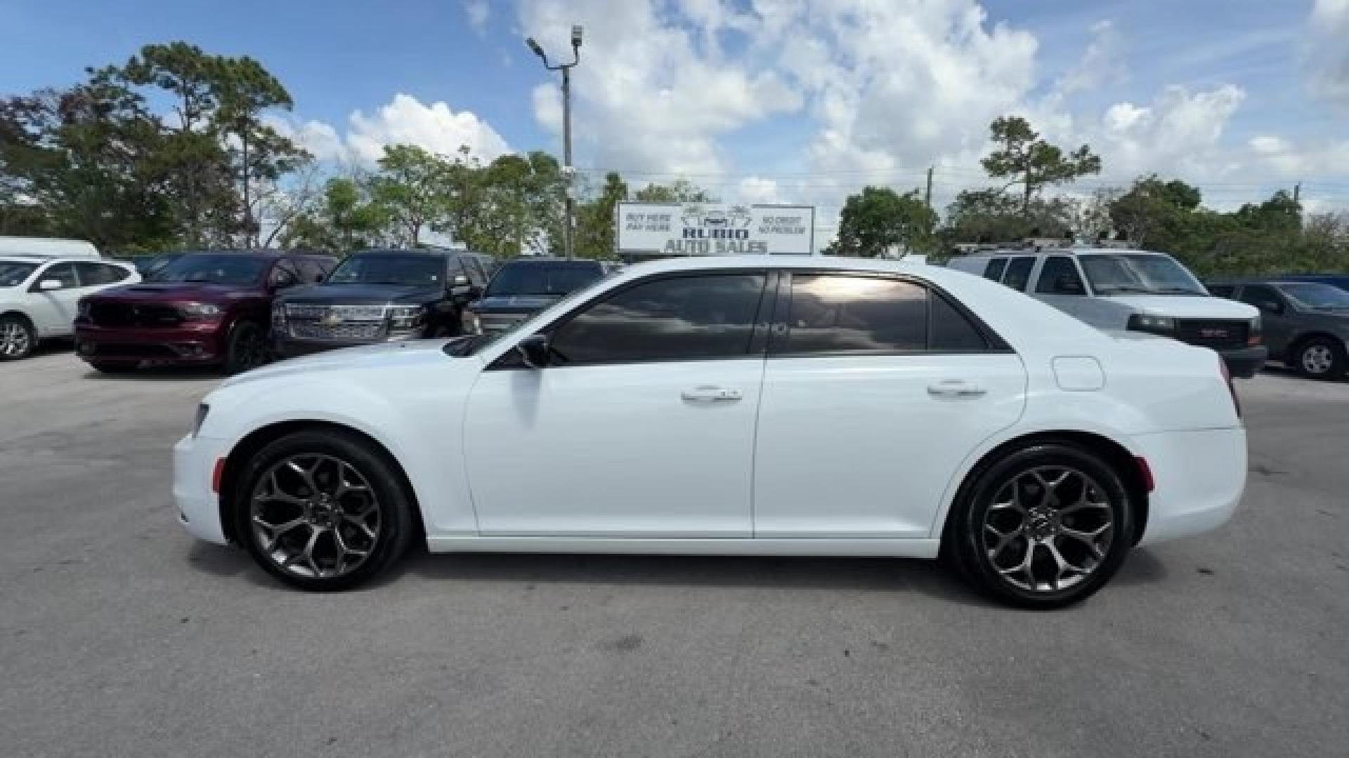 2018 Bright White Clearcoat /Black Chrysler 300 (2C3CCAAG5JH) with an 6 3.6 L engine, Automatic transmission, located at 27610 S Dixie Hwy, Homestead, FL, 33032, (305) 749-2348, 25.510241, -80.438301 - Boasts 30 Highway MPG and 19 City MPG! This Chrysler 300 boasts a Regular Unleaded V-6 3.6 L/220 engine powering this Automatic transmission. TRANSMISSION: 8-SPEED AUTOMATIC 845RE (STD), TIRES: P245/45R20 BSW AS PERFORMANCE, BRIGHT WHITE CLEARCOAT.*This Chrysler 300 Comes Equipped with These Options- Photo#1