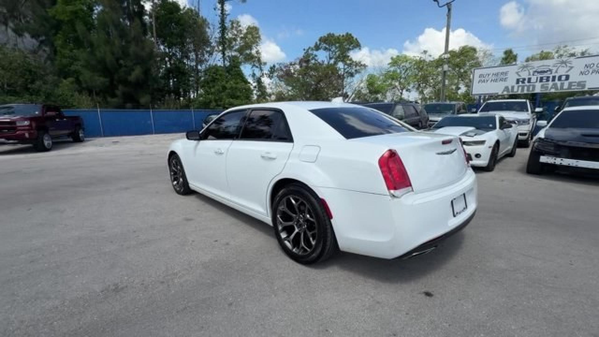 2018 Bright White Clearcoat /Black Chrysler 300 (2C3CCAAG5JH) with an 6 3.6 L engine, Automatic transmission, located at 27610 S Dixie Hwy, Homestead, FL, 33032, (305) 749-2348, 25.510241, -80.438301 - Boasts 30 Highway MPG and 19 City MPG! This Chrysler 300 boasts a Regular Unleaded V-6 3.6 L/220 engine powering this Automatic transmission. TRANSMISSION: 8-SPEED AUTOMATIC 845RE (STD), TIRES: P245/45R20 BSW AS PERFORMANCE, BRIGHT WHITE CLEARCOAT.*This Chrysler 300 Comes Equipped with These Options- Photo#2
