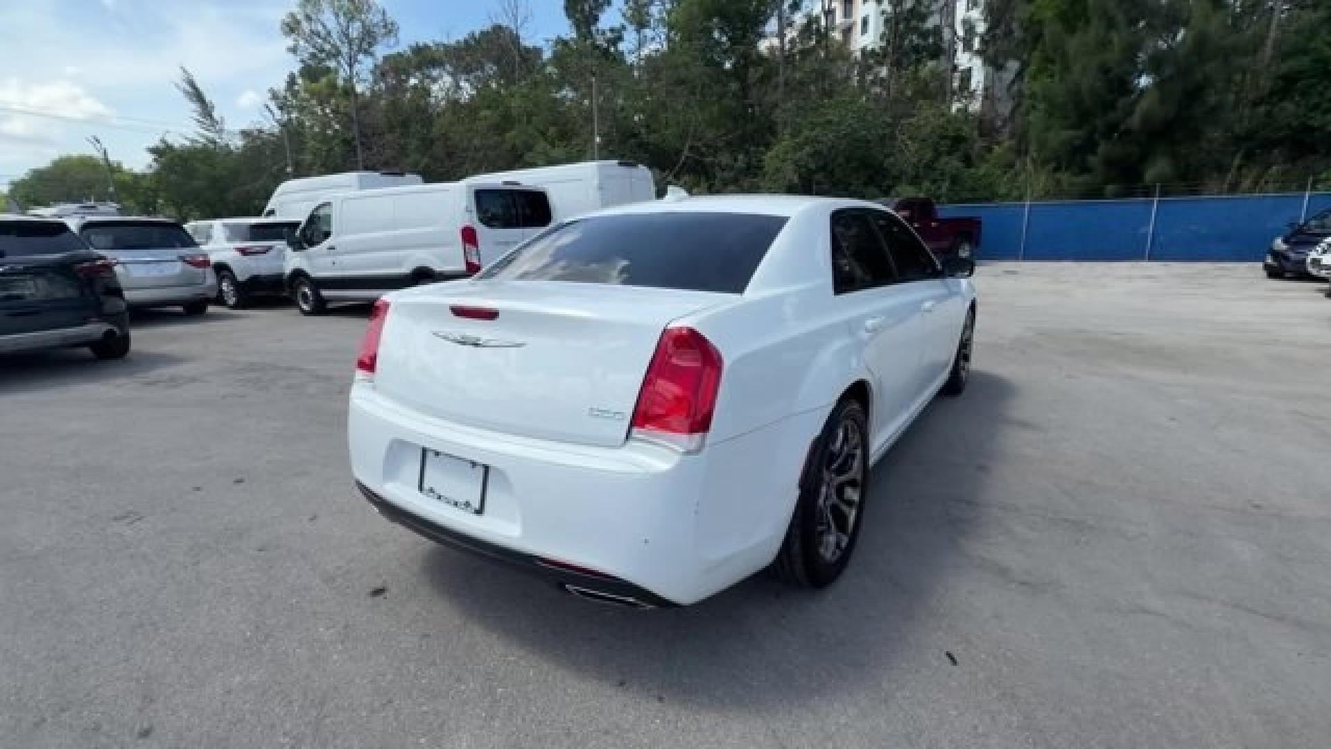 2018 Bright White Clearcoat /Black Chrysler 300 (2C3CCAAG5JH) with an 6 3.6 L engine, Automatic transmission, located at 27610 S Dixie Hwy, Homestead, FL, 33032, (305) 749-2348, 25.510241, -80.438301 - Boasts 30 Highway MPG and 19 City MPG! This Chrysler 300 boasts a Regular Unleaded V-6 3.6 L/220 engine powering this Automatic transmission. TRANSMISSION: 8-SPEED AUTOMATIC 845RE (STD), TIRES: P245/45R20 BSW AS PERFORMANCE, BRIGHT WHITE CLEARCOAT.*This Chrysler 300 Comes Equipped with These Options- Photo#4