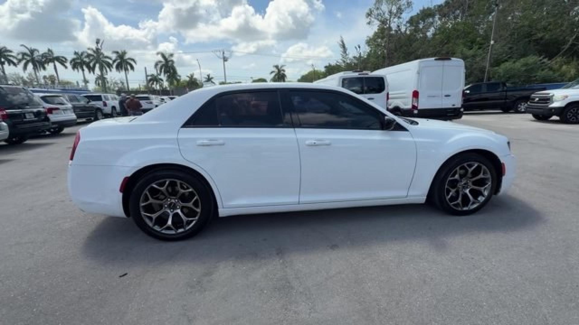 2018 Bright White Clearcoat /Black Chrysler 300 (2C3CCAAG5JH) with an 6 3.6 L engine, Automatic transmission, located at 27610 S Dixie Hwy, Homestead, FL, 33032, (305) 749-2348, 25.510241, -80.438301 - Boasts 30 Highway MPG and 19 City MPG! This Chrysler 300 boasts a Regular Unleaded V-6 3.6 L/220 engine powering this Automatic transmission. TRANSMISSION: 8-SPEED AUTOMATIC 845RE (STD), TIRES: P245/45R20 BSW AS PERFORMANCE, BRIGHT WHITE CLEARCOAT.*This Chrysler 300 Comes Equipped with These Options- Photo#5