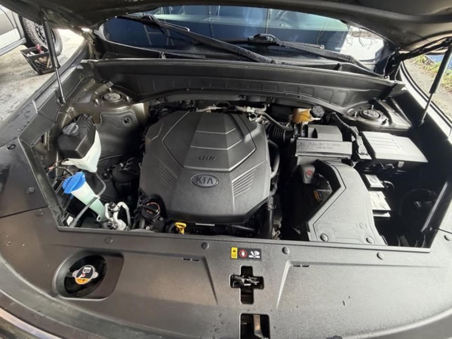 2020 Dark Moss /Black Kia Telluride (5XYP64HC8LG) with an 6 3.8 L engine, Automatic transmission, located at 27610 S Dixie Hwy, Homestead, FL, 33032, (305) 749-2348, 25.510241, -80.438301 - NACTOY 2020 North American Utility of the Year. Scores 26 Highway MPG and 20 City MPG! This Kia Telluride boasts a Regular Unleaded V-6 3.8 L/231 engine powering this Automatic transmission. DARK MOSS, CARPETED FLOOR MATS, BLACK, SOFINO ARTIFICIAL LEATHER UPHOLSTERY.*This Kia Telluride Comes Equippe- Photo#17