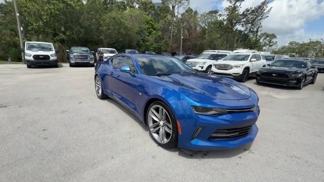 2018 Hyper Blue Metallic /Jet Black Chevrolet Camaro (1G1FB1RX6J0) with an 4 2.0L engine, Automatic transmission, located at 27610 S Dixie Hwy, Homestead, FL, 33032, (305) 749-2348, 25.510241, -80.438301 - KBB.com 10 Coolest Cars Under $25,000. Scores 31 Highway MPG and 22 City MPG! This Chevrolet Camaro delivers a Gas I4 2.0L/122 engine powering this Automatic transmission. WHEELS, 20 (50.8 CM) 5-SPLIT SPOKE PREMIUM GRAY-PAINTED, MACHINED-FACE ALUMINUM, TIRES, 245/40R20, BLACKWALL, ALL-SEASON, RUN-FL - Photo#6