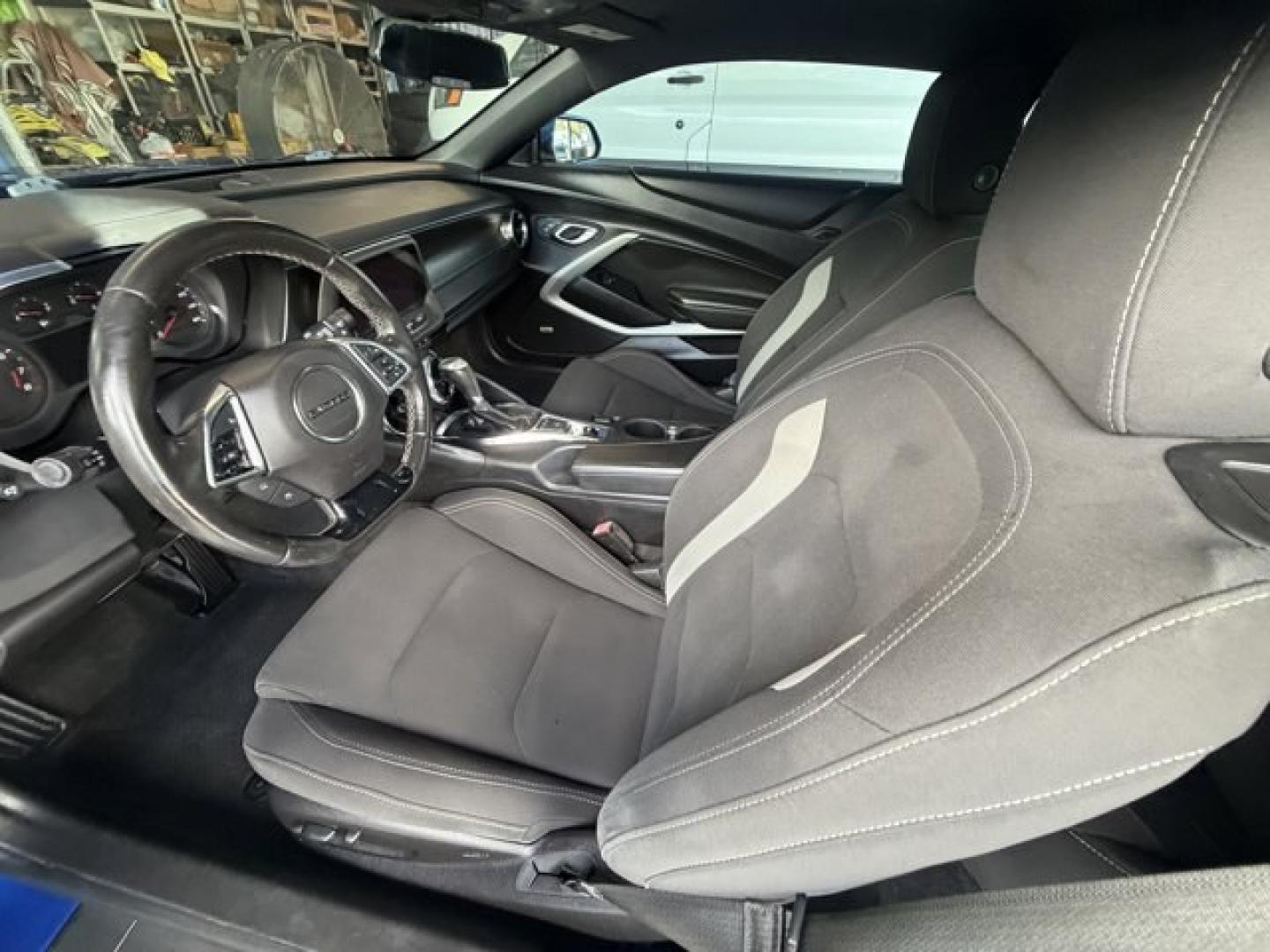 2018 Hyper Blue Metallic /Jet Black Chevrolet Camaro (1G1FB1RX6J0) with an 4 2.0L engine, Automatic transmission, located at 27610 S Dixie Hwy, Homestead, FL, 33032, (305) 749-2348, 25.510241, -80.438301 - KBB.com 10 Coolest Cars Under $25,000. Scores 31 Highway MPG and 22 City MPG! This Chevrolet Camaro delivers a Gas I4 2.0L/122 engine powering this Automatic transmission. WHEELS, 20 (50.8 CM) 5-SPLIT SPOKE PREMIUM GRAY-PAINTED, MACHINED-FACE ALUMINUM, TIRES, 245/40R20, BLACKWALL, ALL-SEASON, RUN-FL- Photo#11