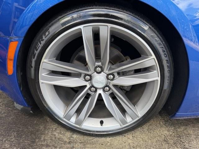 2018 Hyper Blue Metallic /Jet Black Chevrolet Camaro (1G1FB1RX6J0) with an 4 2.0L engine, Automatic transmission, located at 27610 S Dixie Hwy, Homestead, FL, 33032, (305) 749-2348, 25.510241, -80.438301 - KBB.com 10 Coolest Cars Under $25,000. Scores 31 Highway MPG and 22 City MPG! This Chevrolet Camaro delivers a Gas I4 2.0L/122 engine powering this Automatic transmission. WHEELS, 20 (50.8 CM) 5-SPLIT SPOKE PREMIUM GRAY-PAINTED, MACHINED-FACE ALUMINUM, TIRES, 245/40R20, BLACKWALL, ALL-SEASON, RUN-FL - Photo#14