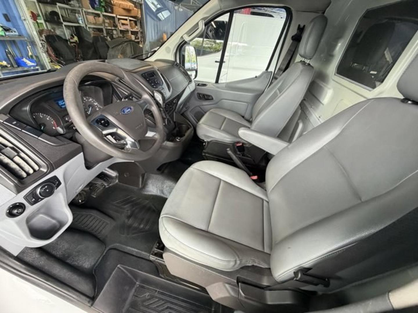 2017 White Ford Transit Van (1FTYE1ZMXHK) with an 6 3.7 L engine, Automatic transmission, located at 27610 S Dixie Hwy, Homestead, FL, 33032, (305) 749-2348, 25.510241, -80.438301 - KBB.com Brand Image Awards. Only 106,208 Miles! This Ford Transit Van boasts a Regular Unleaded V-6 3.7 L/228 engine powering this Automatic transmission. Wheels: 16 Steel w/Black Hubcaps, Vinyl Front Bucket Seats, Variable Intermittent Wipers.* This Ford Transit Van Features the Following Options *- Photo#11