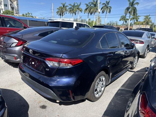 2022 Blue Toyota Corolla (5YFEPMAE3NP) with an 4 1.8 L engine, Variable transmission, located at 27610 S Dixie Hwy, Homestead, FL, 33032, (305) 749-2348, 25.510241, -80.438301 - Scores 38 Highway MPG and 30 City MPG! This Toyota Corolla boasts a Regular Unleaded I-4 1.8 L/110 engine powering this Variable transmission. Wireless Phone Connectivity, Wi-Fi Connect with up to 2GB within Mobile Hotspot Internet Access, Wheels: 16 Wide Vent Steel.* This Toyota Corolla Features th- Photo#2