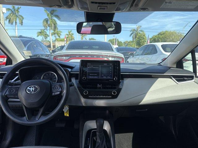 2022 Blue Toyota Corolla (5YFEPMAE3NP) with an 4 1.8 L engine, Variable transmission, located at 27610 S Dixie Hwy, Homestead, FL, 33032, (305) 749-2348, 25.510241, -80.438301 - Scores 38 Highway MPG and 30 City MPG! This Toyota Corolla boasts a Regular Unleaded I-4 1.8 L/110 engine powering this Variable transmission. Wireless Phone Connectivity, Wi-Fi Connect with up to 2GB within Mobile Hotspot Internet Access, Wheels: 16 Wide Vent Steel.* This Toyota Corolla Features th- Photo#4