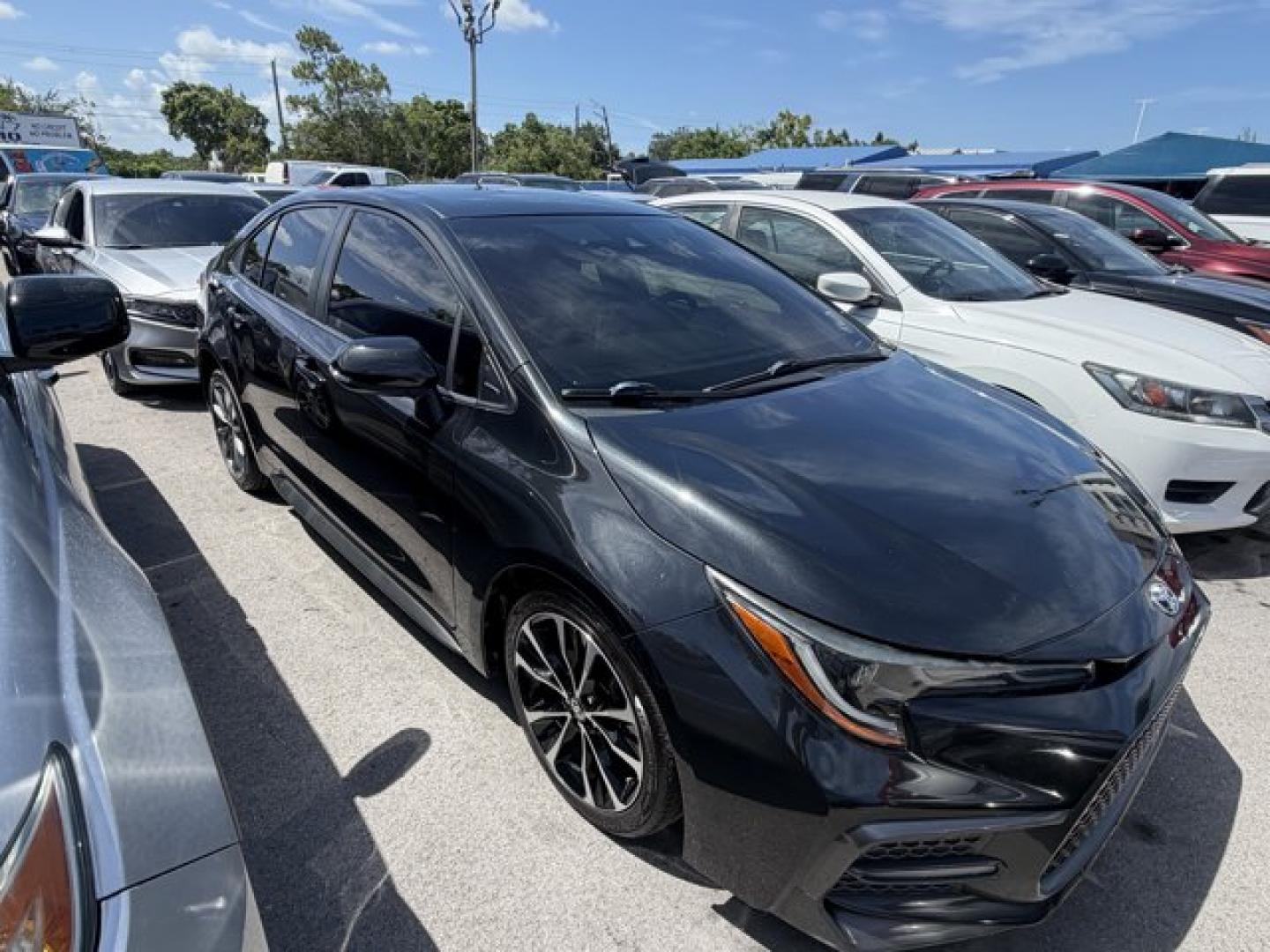 2020 Black Toyota Corolla (JTDS4RCE6LJ) with an 4 2.0 L engine, Variable transmission, located at 27610 S Dixie Hwy, Homestead, FL, 33032, (305) 749-2348, 25.510241, -80.438301 - KBB.com 10 Coolest New Cars Under $20,000. Boasts 40 Highway MPG and 31 City MPG! This Toyota Corolla boasts a Regular Unleaded I-4 2.0 L/121 engine powering this Variable transmission. Wireless Phone Connectivity, Variable Intermittent Wipers, Trunk Rear Cargo Access.*This Toyota Corolla Comes Equi- Photo#1