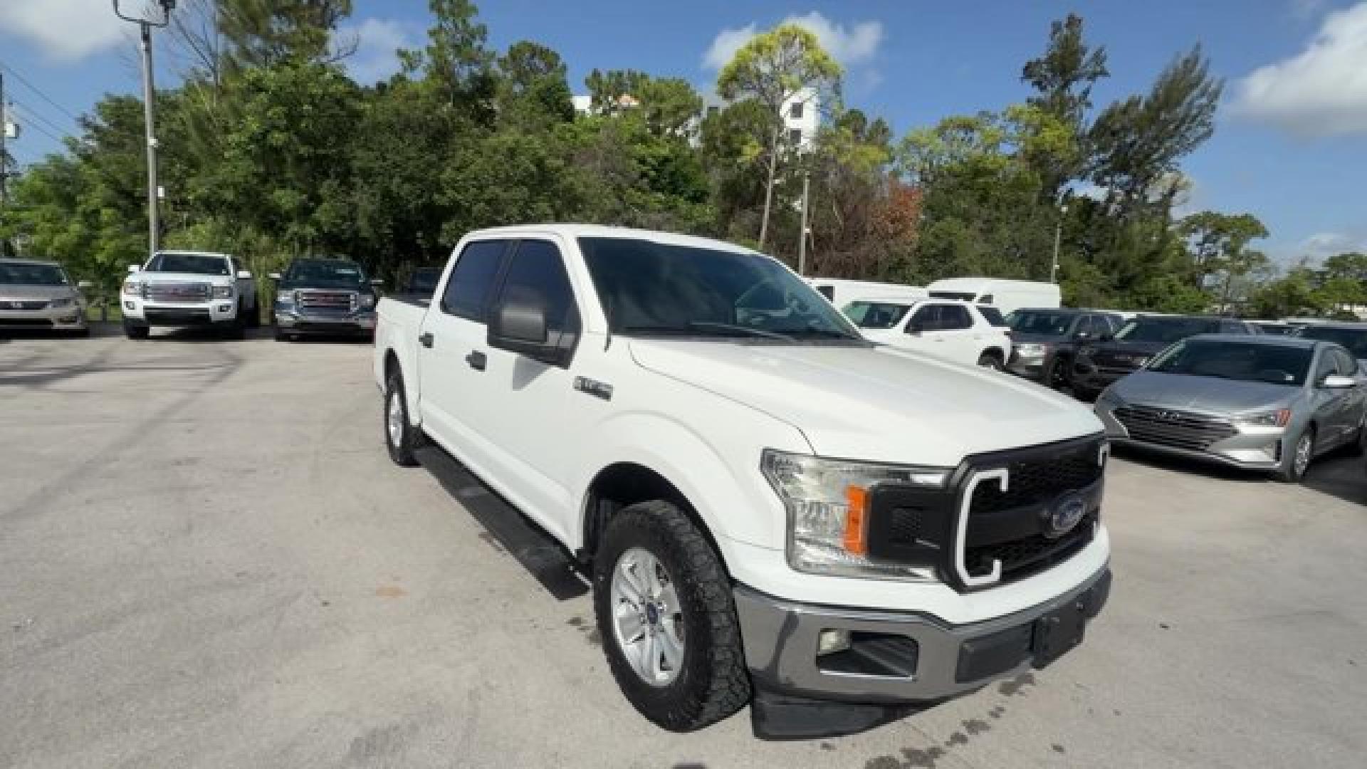 2018 White Ford F-150 (1FTEW1CB3JF) with an 6 3.3 L engine, Automatic transmission, located at 27610 S Dixie Hwy, Homestead, FL, 33032, (305) 749-2348, 25.510241, -80.438301 - KBB.com Brand Image Awards. Delivers 25 Highway MPG and 20 City MPG! This Ford F-150 delivers a Regular Unleaded V-6 3.3 L/204 engine powering this Automatic transmission. Variable Intermittent Wipers, Urethane Gear Shifter Material, Transmission: Electronic 6-Speed Automatic -inc: selectable drive- Photo#6