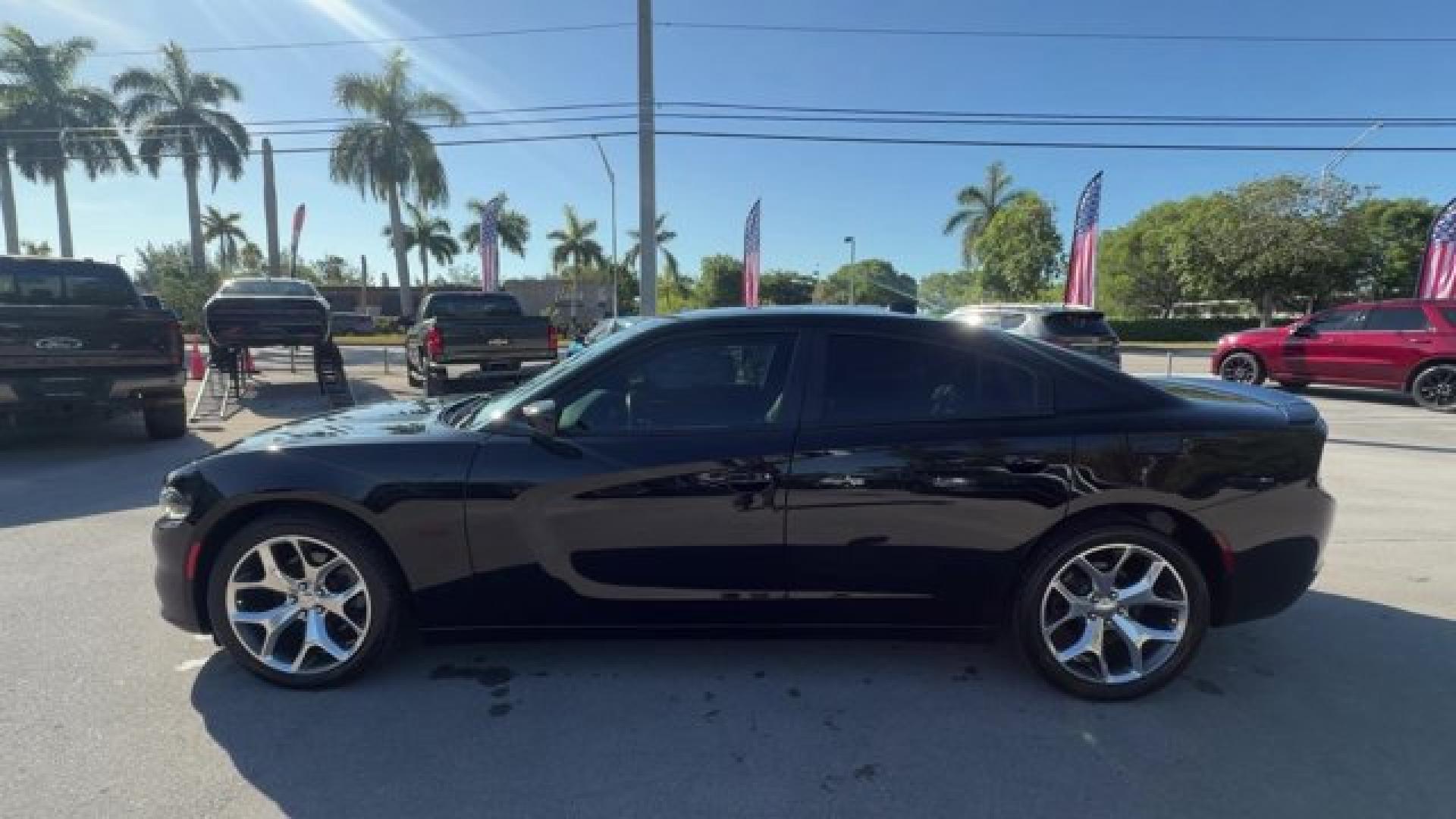 2016 Pitch Black Clearcoat /Black Dodge Charger (2C3CDXCT0GH) with an 8 5.7 L engine, Automatic transmission, located at 27610 S Dixie Hwy, Homestead, FL, 33032, (305) 749-2348, 25.510241, -80.438301 - KBB.com 10 Best Used Cars Under $20,000. Only 109,229 Miles! Boasts 25 Highway MPG and 16 City MPG! This Dodge Charger delivers a Regular Unleaded V-8 5.7 L/345 engine powering this Automatic transmission. TRANSMISSION: 8-SPEED AUTOMATIC (8HP70) (STD), QUICK ORDER PACKAGE 29N R/T -inc: Engine: 5.7L- Photo#1