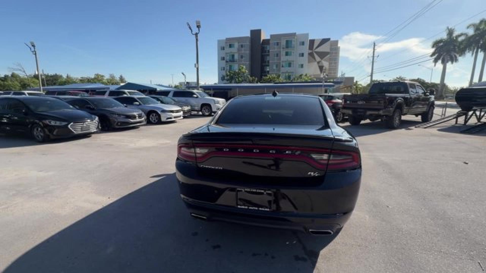 2016 Pitch Black Clearcoat /Black Dodge Charger (2C3CDXCT0GH) with an 8 5.7 L engine, Automatic transmission, located at 27610 S Dixie Hwy, Homestead, FL, 33032, (305) 749-2348, 25.510241, -80.438301 - KBB.com 10 Best Used Cars Under $20,000. Only 109,229 Miles! Boasts 25 Highway MPG and 16 City MPG! This Dodge Charger delivers a Regular Unleaded V-8 5.7 L/345 engine powering this Automatic transmission. TRANSMISSION: 8-SPEED AUTOMATIC (8HP70) (STD), QUICK ORDER PACKAGE 29N R/T -inc: Engine: 5.7L- Photo#2