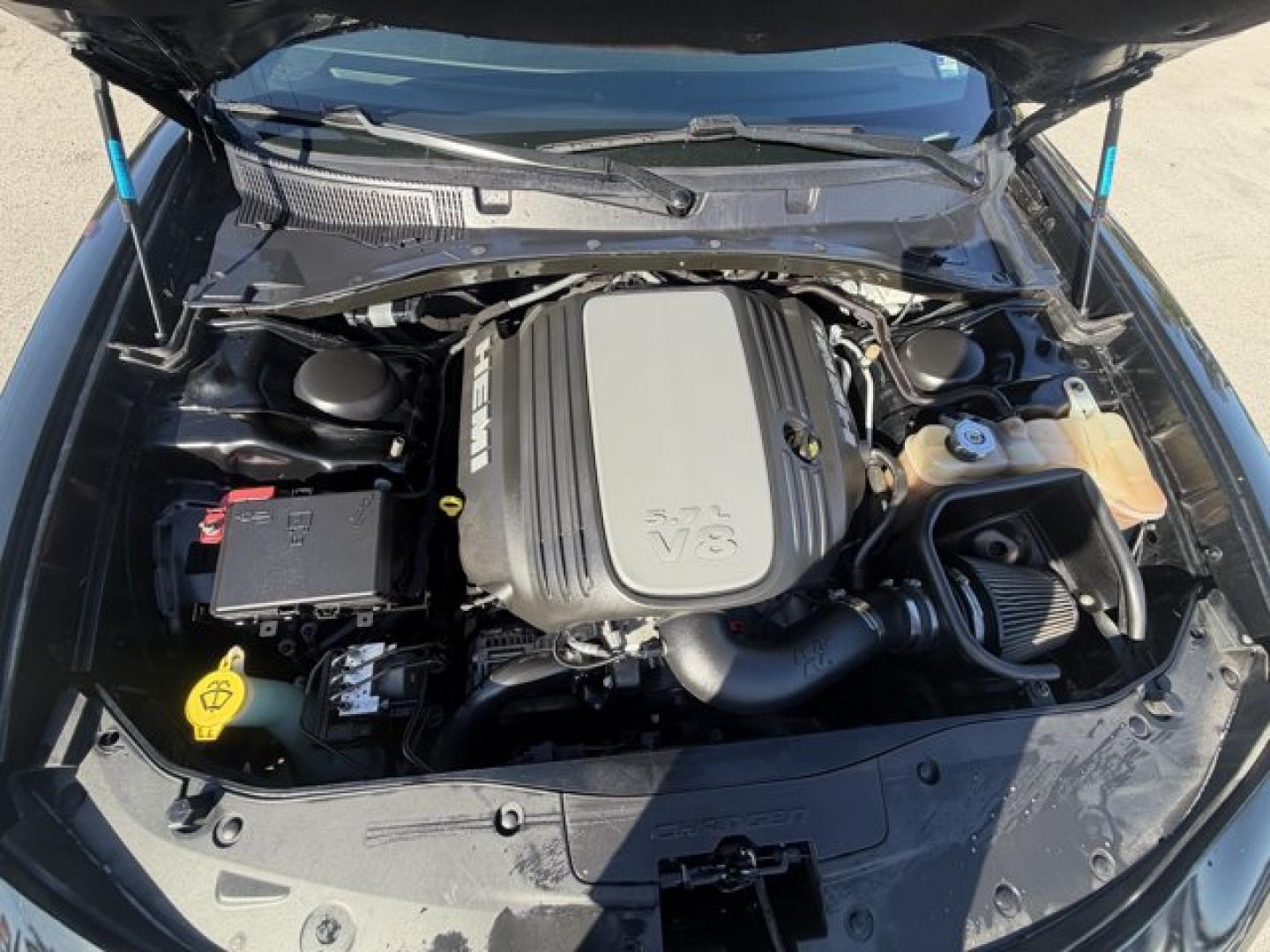 2016 Pitch Black Clearcoat /Black Dodge Charger (2C3CDXCT0GH) with an 8 5.7 L engine, Automatic transmission, located at 27610 S Dixie Hwy, Homestead, FL, 33032, (305) 749-2348, 25.510241, -80.438301 - KBB.com 10 Best Used Cars Under $20,000. Only 109,229 Miles! Boasts 25 Highway MPG and 16 City MPG! This Dodge Charger delivers a Regular Unleaded V-8 5.7 L/345 engine powering this Automatic transmission. TRANSMISSION: 8-SPEED AUTOMATIC (8HP70) (STD), QUICK ORDER PACKAGE 29N R/T -inc: Engine: 5.7L- Photo#15
