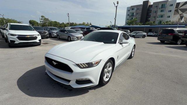 2017 White Ford Mustang (1FA6P8AM1H5) with an 6 3.7 L engine, Automatic transmission, located at 27610 S Dixie Hwy, Homestead, FL, 33032, (305) 749-2348, 25.510241, -80.438301 - KBB.com Brand Image Awards. Only 101,462 Miles! Boasts 27 Highway MPG and 18 City MPG! This Ford Mustang delivers a Regular Unleaded V-6 3.7 L/227 engine powering this Automatic transmission. ENGINE: 3.7L TI-VCT V6 (STD), Wireless Phone Connectivity, Wheels: 17 x 7.5 Sparkle Silver Painted Aluminum.- Photo#0