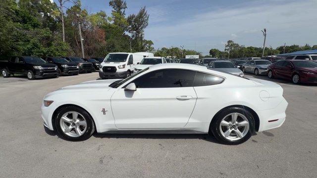 2017 White Ford Mustang (1FA6P8AM1H5) with an 6 3.7 L engine, Automatic transmission, located at 27610 S Dixie Hwy, Homestead, FL, 33032, (305) 749-2348, 25.510241, -80.438301 - KBB.com Brand Image Awards. Only 101,462 Miles! Boasts 27 Highway MPG and 18 City MPG! This Ford Mustang delivers a Regular Unleaded V-6 3.7 L/227 engine powering this Automatic transmission. ENGINE: 3.7L TI-VCT V6 (STD), Wireless Phone Connectivity, Wheels: 17 x 7.5 Sparkle Silver Painted Aluminum.- Photo#1