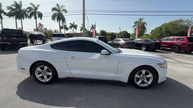 2017 White Ford Mustang (1FA6P8AM1H5) with an 6 3.7 L engine, Automatic transmission, located at 27610 S Dixie Hwy, Homestead, FL, 33032, (305) 749-2348, 25.510241, -80.438301 - KBB.com Brand Image Awards. Only 101,462 Miles! Boasts 27 Highway MPG and 18 City MPG! This Ford Mustang delivers a Regular Unleaded V-6 3.7 L/227 engine powering this Automatic transmission. ENGINE: 3.7L TI-VCT V6 (STD), Wireless Phone Connectivity, Wheels: 17 x 7.5 Sparkle Silver Painted Aluminum.- Photo#4