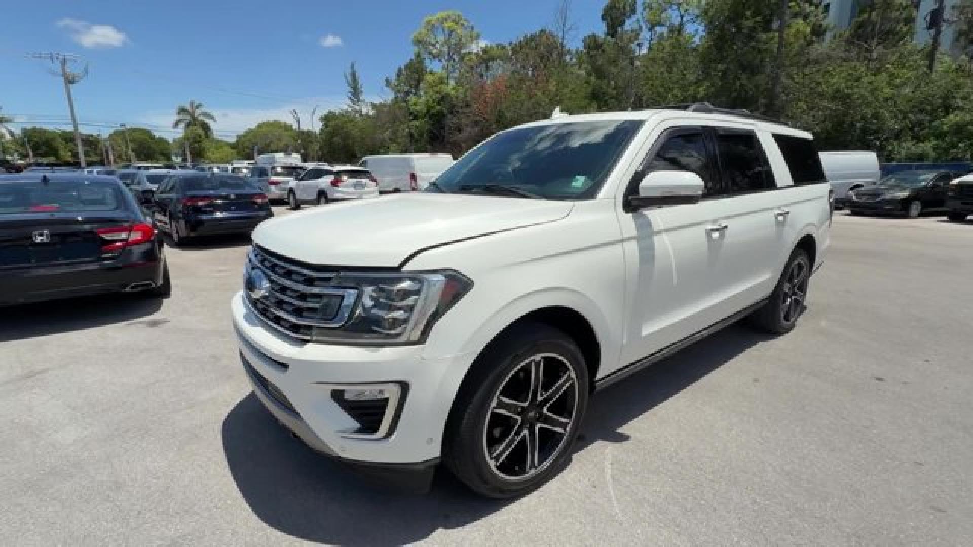 2021 White Ford Expedition Max (1FMJK2AT0ME) with an 6 3.5 L engine, Automatic transmission, located at 27610 S Dixie Hwy, Homestead, FL, 33032, (305) 749-2348, 25.510241, -80.438301 - Boasts 21 Highway MPG and 16 City MPG! This Ford Expedition Max delivers a Twin Turbo Premium Unleaded V-6 3.5 L/213 engine powering this Automatic transmission. ENGINE: 3.5L ECOBOOST V6 -inc: auto start-stop technology (STD), Wireless Phone Connectivity, Window Grid Antenna.* This Ford Expedition M- Photo#0