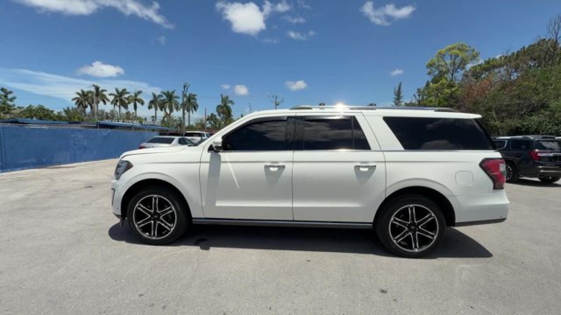 2021 White Ford Expedition Max (1FMJK2AT0ME) with an 6 3.5 L engine, Automatic transmission, located at 27610 S Dixie Hwy, Homestead, FL, 33032, (305) 749-2348, 25.510241, -80.438301 - Boasts 21 Highway MPG and 16 City MPG! This Ford Expedition Max delivers a Twin Turbo Premium Unleaded V-6 3.5 L/213 engine powering this Automatic transmission. ENGINE: 3.5L ECOBOOST V6 -inc: auto start-stop technology (STD), Wireless Phone Connectivity, Window Grid Antenna.* This Ford Expedition M- Photo#1