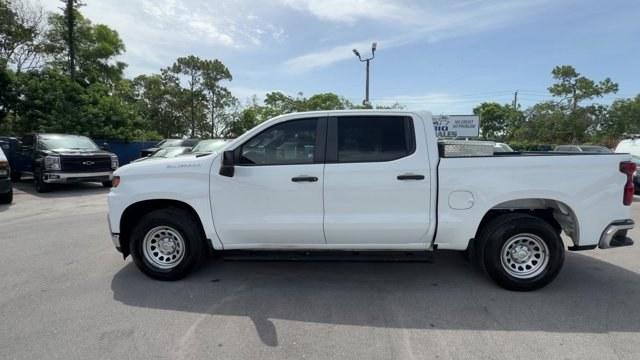 2021 Summit White /Jet Black Chevrolet Silverado 1500 (3GCPWAEH8MG) with an 6 4.3L engine, Automatic transmission, located at 27610 S Dixie Hwy, Homestead, FL, 33032, (305) 749-2348, 25.510241, -80.438301 - Scores 21 Highway MPG and 16 City MPG! This Chevrolet Silverado 1500 boasts a Gas V6 4.3L/262 engine powering this Automatic transmission. WT VALUE PACKAGE includes (PCV) WT Convenience Package and (Z82) Trailering Package, WORK TRUCK PREFERRED EQUIPMENT GROUP includes standard equipment, WHEELS, 17- Photo#1