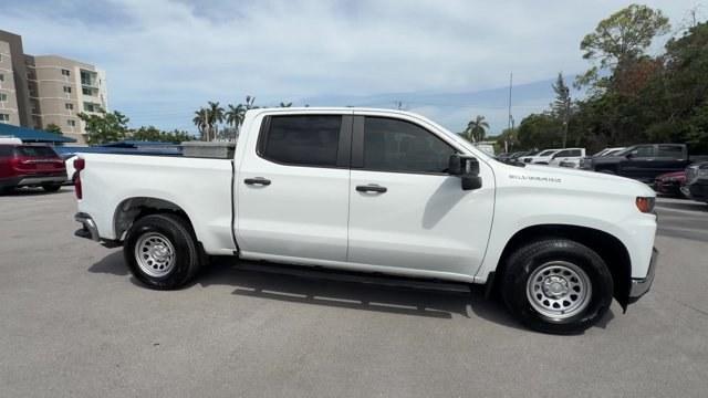 2021 Summit White /Jet Black Chevrolet Silverado 1500 (3GCPWAEH8MG) with an 6 4.3L engine, Automatic transmission, located at 27610 S Dixie Hwy, Homestead, FL, 33032, (305) 749-2348, 25.510241, -80.438301 - Scores 21 Highway MPG and 16 City MPG! This Chevrolet Silverado 1500 boasts a Gas V6 4.3L/262 engine powering this Automatic transmission. WT VALUE PACKAGE includes (PCV) WT Convenience Package and (Z82) Trailering Package, WORK TRUCK PREFERRED EQUIPMENT GROUP includes standard equipment, WHEELS, 17- Photo#5