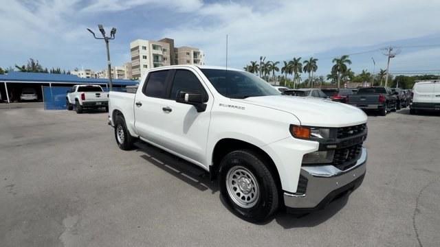 2021 Summit White /Jet Black Chevrolet Silverado 1500 (3GCPWAEH8MG) with an 6 4.3L engine, Automatic transmission, located at 27610 S Dixie Hwy, Homestead, FL, 33032, (305) 749-2348, 25.510241, -80.438301 - Scores 21 Highway MPG and 16 City MPG! This Chevrolet Silverado 1500 boasts a Gas V6 4.3L/262 engine powering this Automatic transmission. WT VALUE PACKAGE includes (PCV) WT Convenience Package and (Z82) Trailering Package, WORK TRUCK PREFERRED EQUIPMENT GROUP includes standard equipment, WHEELS, 17- Photo#6
