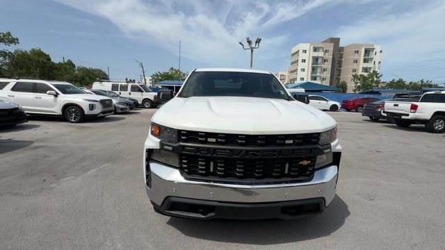 2021 Summit White /Jet Black Chevrolet Silverado 1500 (3GCPWAEH8MG) with an 6 4.3L engine, Automatic transmission, located at 27610 S Dixie Hwy, Homestead, FL, 33032, (305) 749-2348, 25.510241, -80.438301 - Scores 21 Highway MPG and 16 City MPG! This Chevrolet Silverado 1500 boasts a Gas V6 4.3L/262 engine powering this Automatic transmission. WT VALUE PACKAGE includes (PCV) WT Convenience Package and (Z82) Trailering Package, WORK TRUCK PREFERRED EQUIPMENT GROUP includes standard equipment, WHEELS, 17- Photo#7