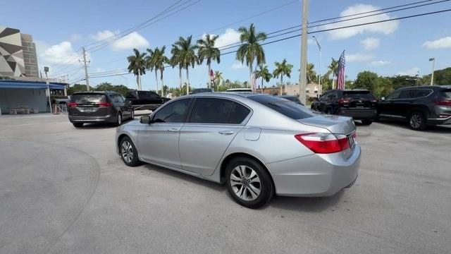 2014 Silver Honda Accord Sedan (1HGCR2F39EA) with an 4 2.4 L engine, Variable transmission, located at 27610 S Dixie Hwy, Homestead, FL, 33032, (305) 749-2348, 25.510241, -80.438301 - IIHS Top Safety Pick+. Delivers 36 Highway MPG and 27 City MPG! This Honda Accord Sedan boasts a Regular Unleaded I-4 2.4 L/144 engine powering this Variable transmission. Window Grid Antenna, Wheels: 16 Alloy, Vinyl Door Trim Insert.* This Honda Accord Sedan Features the Following Options *Valet Fu- Photo#2