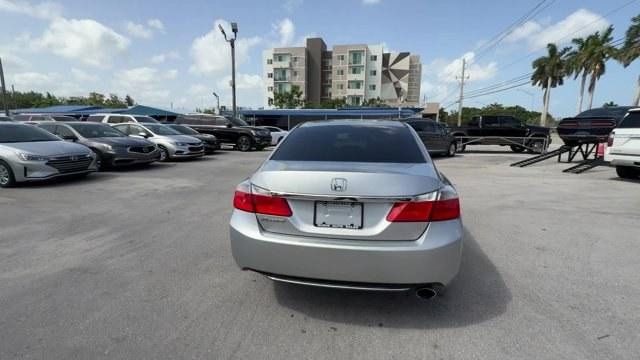 2014 Silver Honda Accord Sedan (1HGCR2F39EA) with an 4 2.4 L engine, Variable transmission, located at 27610 S Dixie Hwy, Homestead, FL, 33032, (305) 749-2348, 25.510241, -80.438301 - IIHS Top Safety Pick+. Delivers 36 Highway MPG and 27 City MPG! This Honda Accord Sedan boasts a Regular Unleaded I-4 2.4 L/144 engine powering this Variable transmission. Window Grid Antenna, Wheels: 16 Alloy, Vinyl Door Trim Insert.* This Honda Accord Sedan Features the Following Options *Valet Fu- Photo#3