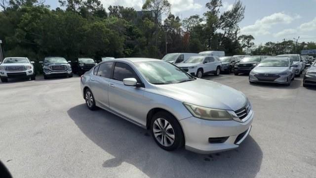 2014 Silver Honda Accord Sedan (1HGCR2F39EA) with an 4 2.4 L engine, Variable transmission, located at 27610 S Dixie Hwy, Homestead, FL, 33032, (305) 749-2348, 25.510241, -80.438301 - IIHS Top Safety Pick+. Delivers 36 Highway MPG and 27 City MPG! This Honda Accord Sedan boasts a Regular Unleaded I-4 2.4 L/144 engine powering this Variable transmission. Window Grid Antenna, Wheels: 16 Alloy, Vinyl Door Trim Insert.* This Honda Accord Sedan Features the Following Options *Valet Fu- Photo#6
