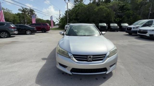 2014 Silver Honda Accord Sedan (1HGCR2F39EA) with an 4 2.4 L engine, Variable transmission, located at 27610 S Dixie Hwy, Homestead, FL, 33032, (305) 749-2348, 25.510241, -80.438301 - IIHS Top Safety Pick+. Delivers 36 Highway MPG and 27 City MPG! This Honda Accord Sedan boasts a Regular Unleaded I-4 2.4 L/144 engine powering this Variable transmission. Window Grid Antenna, Wheels: 16 Alloy, Vinyl Door Trim Insert.* This Honda Accord Sedan Features the Following Options *Valet Fu- Photo#7