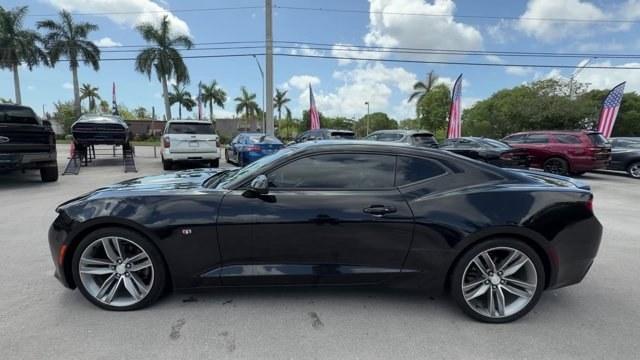 2016 Mosaic Black Metallic /Jet Black Chevrolet Camaro (1G1FD1RSXG0) with an 6 3.6L engine, Automatic transmission, located at 27610 S Dixie Hwy, Homestead, FL, 33032, (305) 749-2348, 25.510241, -80.438301 - Ward's 10 Best Engines. Only 103,457 Miles! Boasts 27 Highway MPG and 18 City MPG! This Chevrolet Camaro boasts a Gas V6 3.6L/222 engine powering this Automatic transmission. WHEELS, 20 (50.8 CM) 5-SPLIT SPOKE PREMIUM GRAY-PAINTED, MACHINED-FACE ALUMINUM, TRANSMISSION, 8-SPEED AUTOMATIC includes tra- Photo#1