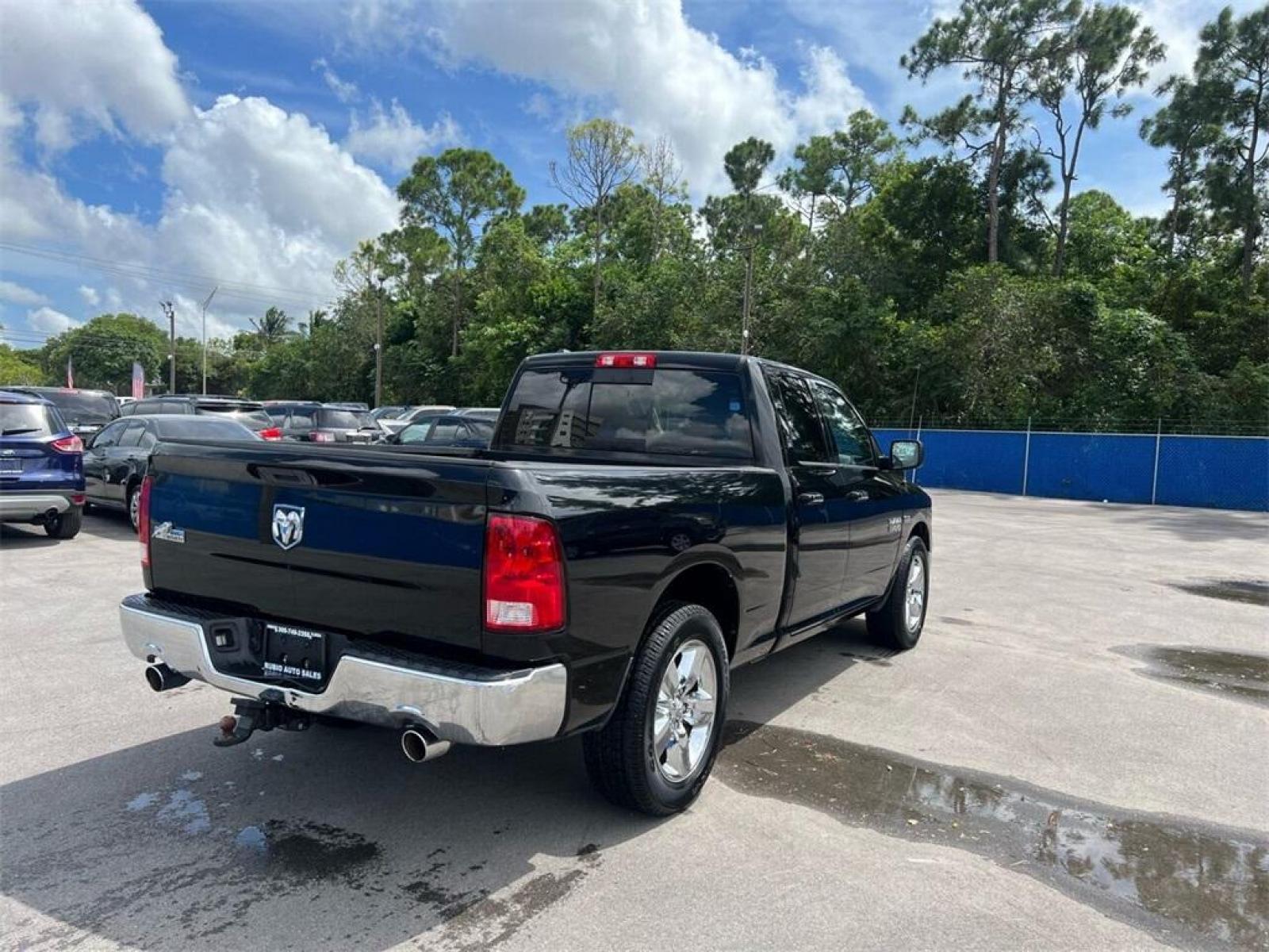 2015 Black Clearcoat /Diesel Gray/Black Ram 1500 Big Horn (1C6RR6GT0FS) with an HEMI 5.7L V8 Multi Displacement VVT engine, Automatic transmission, located at 27610 S Dixie Hwy, Homestead, FL, 33032, (305) 749-2348, 25.510241, -80.438301 - Photo #1