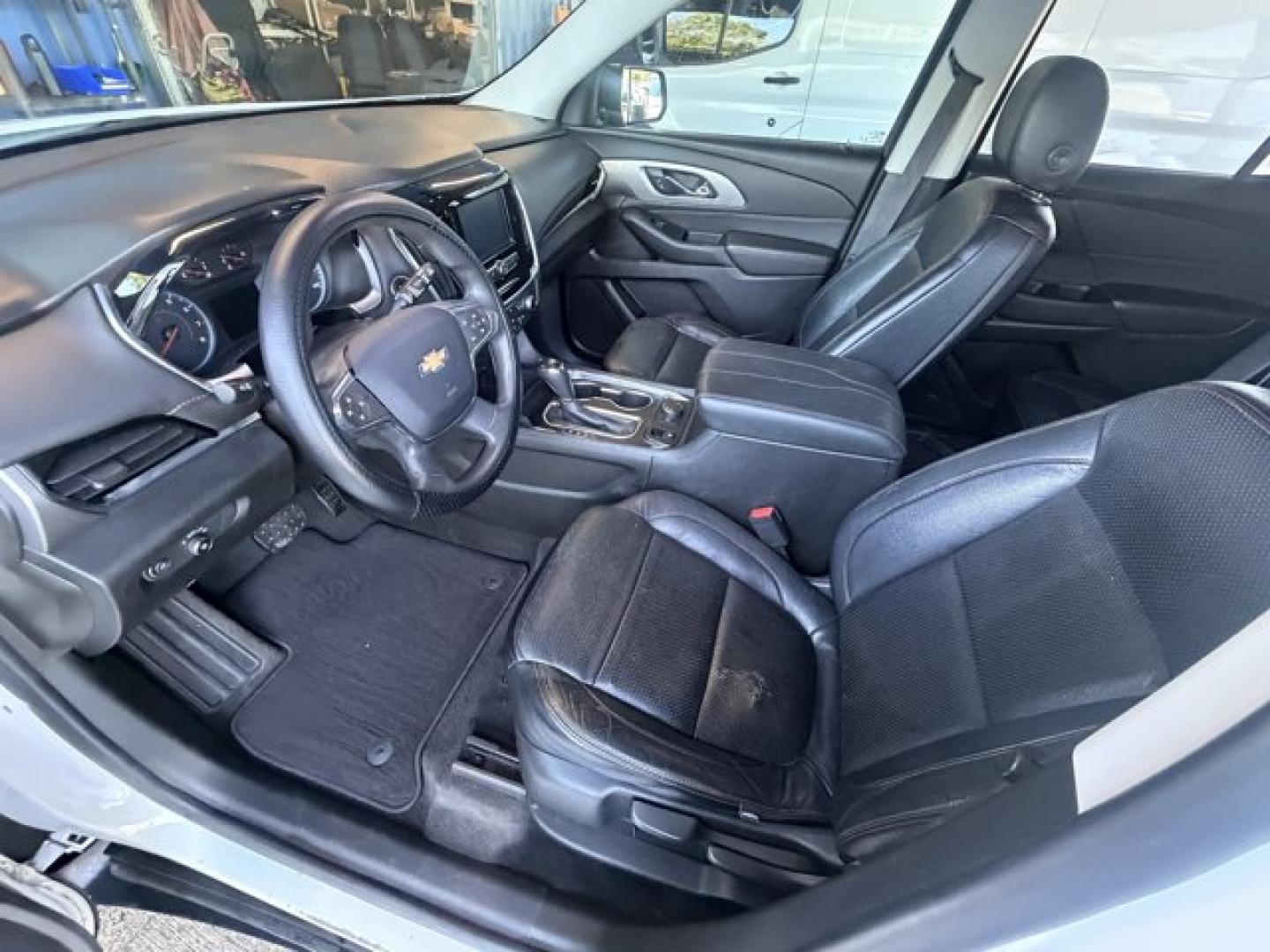 2019 Summit White /Jet Black Chevrolet Traverse LS (1GNERFKW6KJ) with an 6 3.6L engine, Automatic transmission, located at 27610 S Dixie Hwy, Homestead, FL, 33032, (305) 749-2348, 25.510241, -80.438301 - KBB.com 12 Best Family Cars. Delivers 27 Highway MPG and 18 City MPG! This Chevrolet Traverse boasts a Gas V6 3.6L/217 engine powering this Automatic transmission. WHEELS, 18 (45.7 CM) BRIGHT SILVER PAINTED ALUMINUM (STD), TRANSMISSION, 9-SPEED AUTOMATIC (STD), TIRES, P255/65R18 ALL-SEASON BLACKWALL- Photo#10