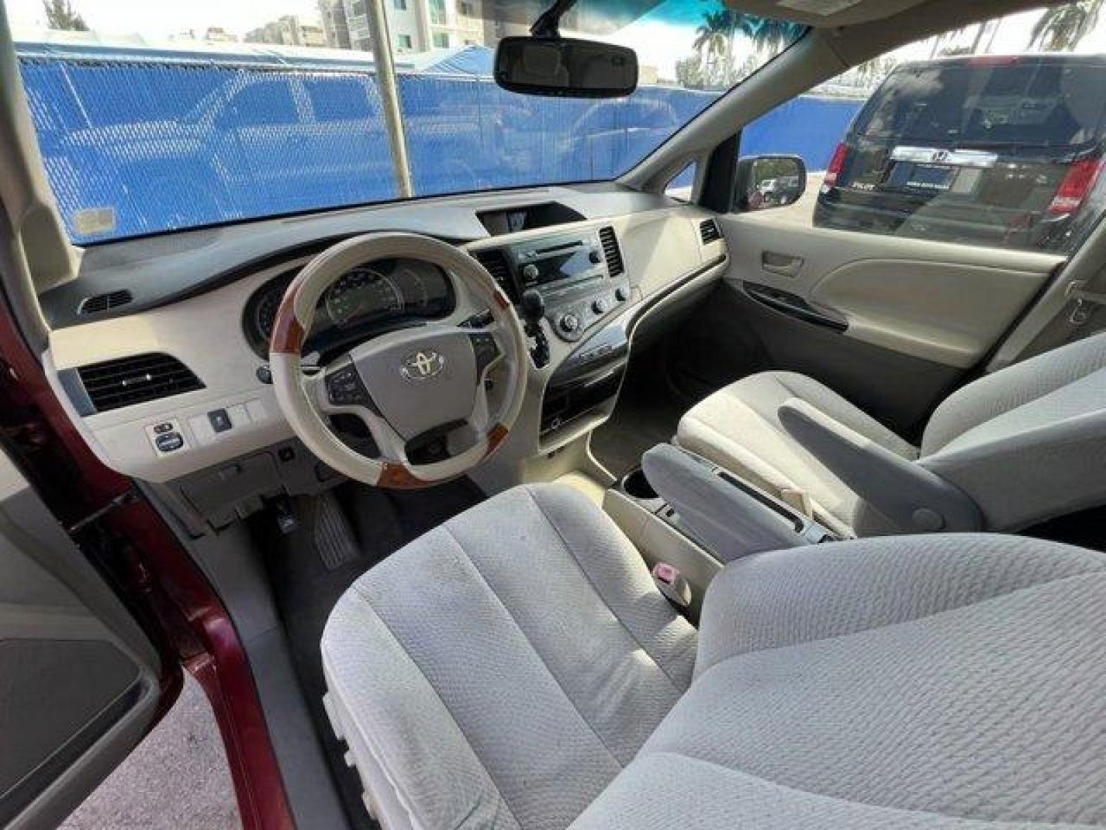 2011 Red Toyota Sienna Base (5TDKK3DC2BS) with an 6 3.5L engine, Automatic transmission, located at 27610 S Dixie Hwy, Homestead, FL, 33032, (305) 749-2348, 25.510241, -80.438301 - IIHS Top Safety Pick. Only 81,190 Miles! Scores 24 Highway MPG and 18 City MPG! This Toyota Sienna boasts a Gas V6 3.5L/211 engine powering this Automatic transmission. XM satellite radio (subscription required), Washer-linked variable intermittent wipers -inc: de-icer grid, Vehicle stability contro - Photo #9