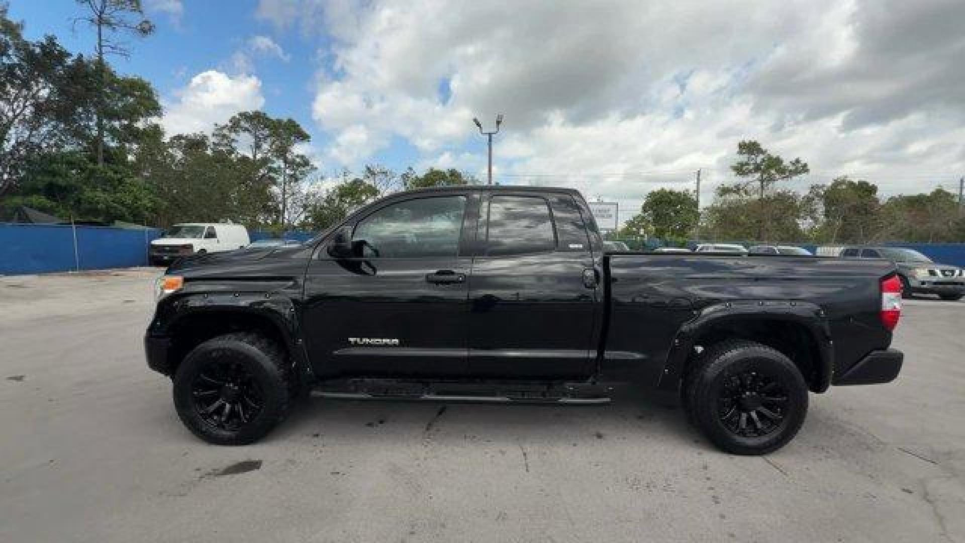 2015 Black Toyota Tundra 2WD Truck SR5 (5TFRM5F14FX) with an 8 4.6 L engine, Automatic transmission, located at 27610 S Dixie Hwy, Homestead, FL, 33032, (305) 749-2348, 25.510241, -80.438301 - Only 119,485 Miles! Boasts 19 Highway MPG and 15 City MPG! This Toyota Tundra 2WD Truck delivers a Regular Unleaded V-8 4.6 L/281 engine powering this Automatic transmission. Wheels: 18 x 8J Styled Steel, Variable Intermittent Wipers w/Heated Wiper Park, Urethane Gear Shifter Material.* This Toyota - Photo#1