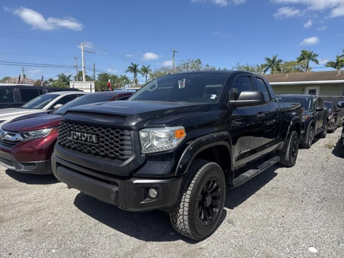 2015 Black Toyota Tundra 2WD Truck SR5 (5TFRM5F14FX) with an 8 4.6 L engine, Automatic transmission, located at 27610 S Dixie Hwy, Homestead, FL, 33032, (305) 749-2348, 25.510241, -80.438301 - Only 119,485 Miles! Boasts 19 Highway MPG and 15 City MPG! This Toyota Tundra 2WD Truck delivers a Regular Unleaded V-8 4.6 L/281 engine powering this Automatic transmission. Wheels: 18 x 8J Styled Steel, Variable Intermittent Wipers w/Heated Wiper Park, Urethane Gear Shifter Material.* This Toyota- Photo#0